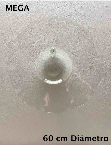 Plato  Pared MEGA Cristal